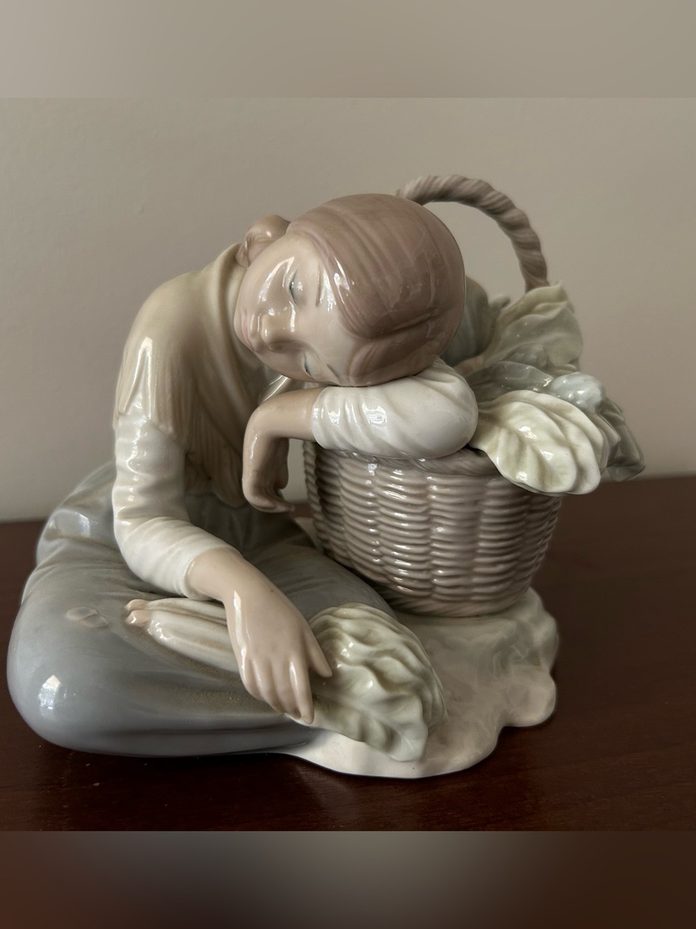 Lladro porcelain figurine “Green Grocer”